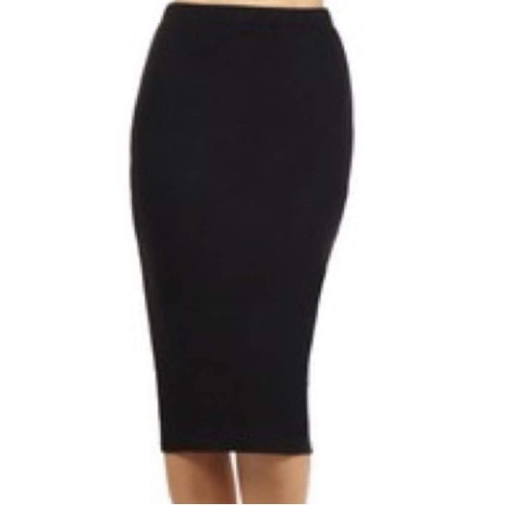 Black Pencil Skirt By Express - Size 6